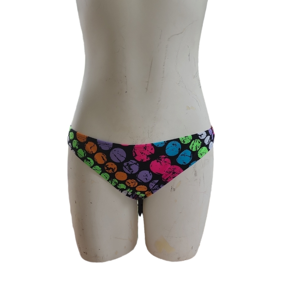 Bamboo Island Polka Dot Bikini Bottom Size Large